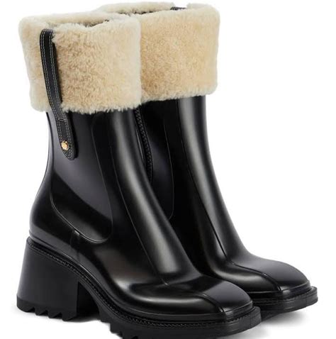 chloe betty rain boot dupe|chloe harnessed rain boots.